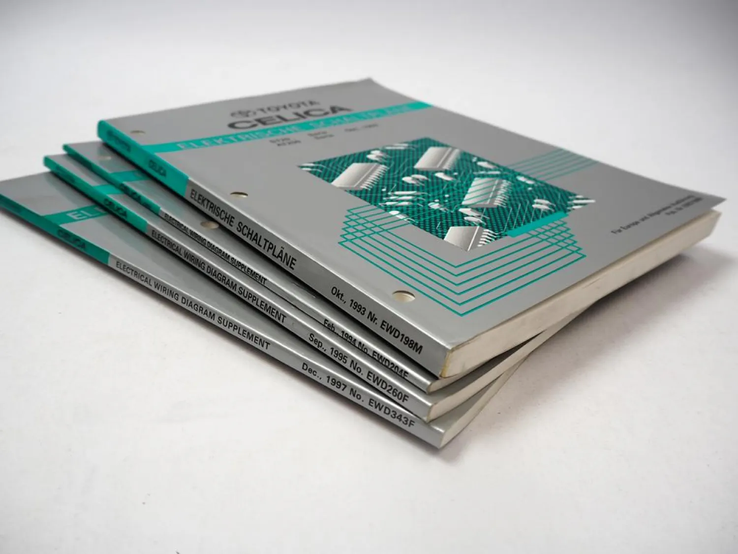 Toyota Celica T20 ST202 204 205 AT200 4WD Schaltpläne Elektrik Werkstatthandbuch