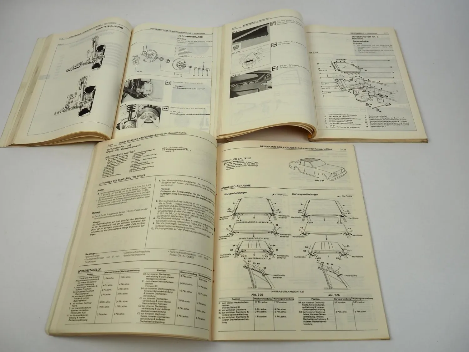 Toyota Corolla E70 KE70 TE 70 71 72 Werkstatthandbuch ab 1979 Reparaturanleitung
