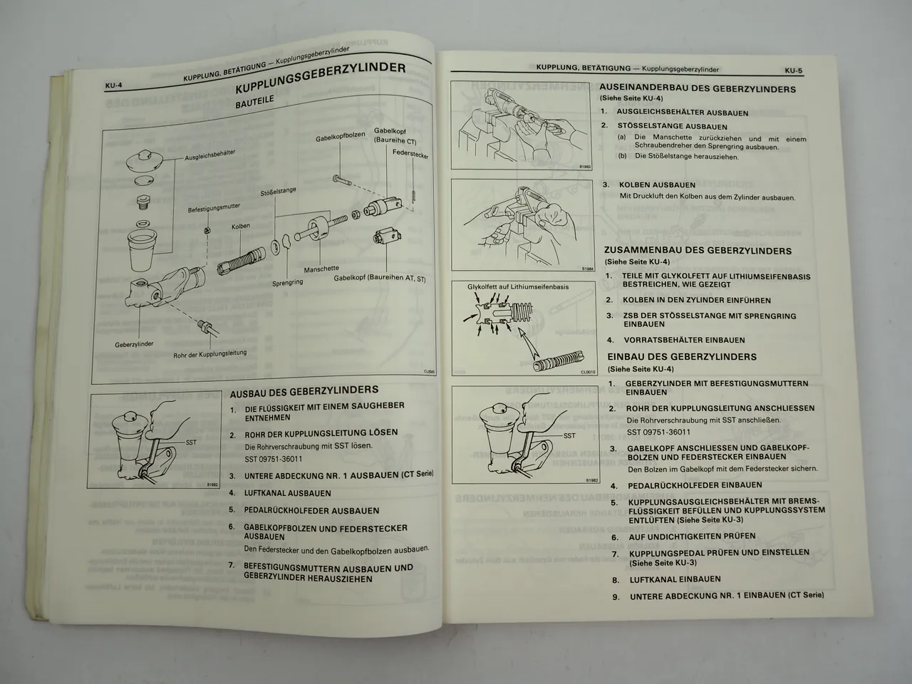 Toyota Corona Carina II AT151 ST150 CT150 Werkstatthandbuch Reparatur 1983