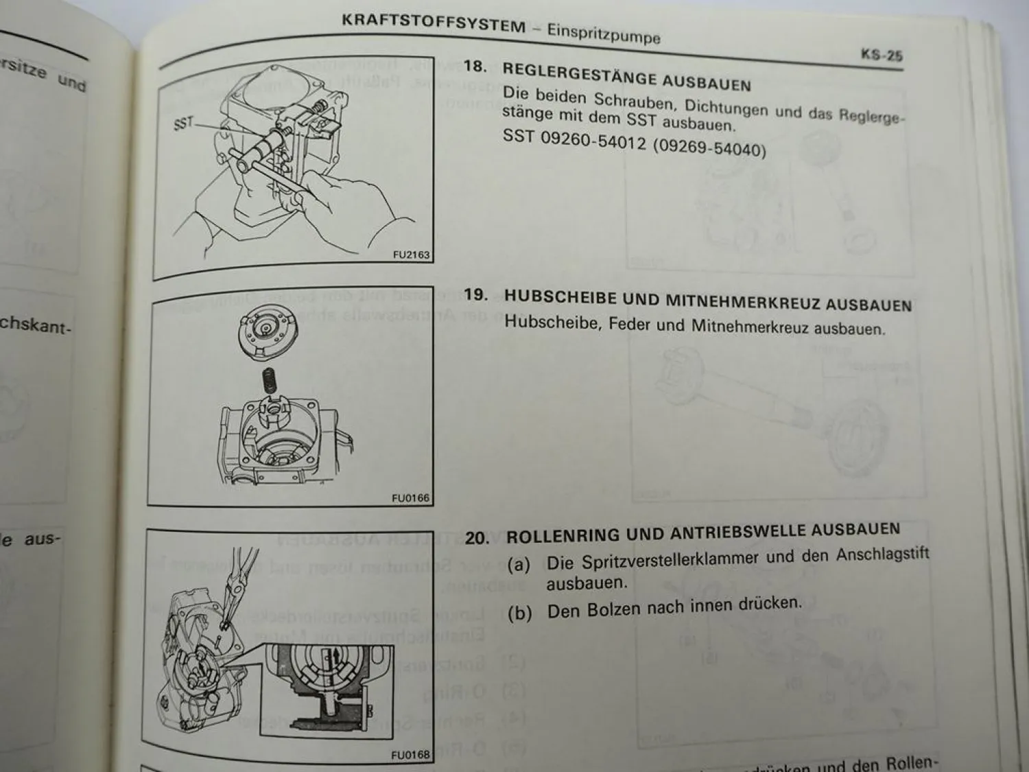 Toyota Cressida Hilux Dyna Motor 2L 3L Werkstatthandbuch 1988