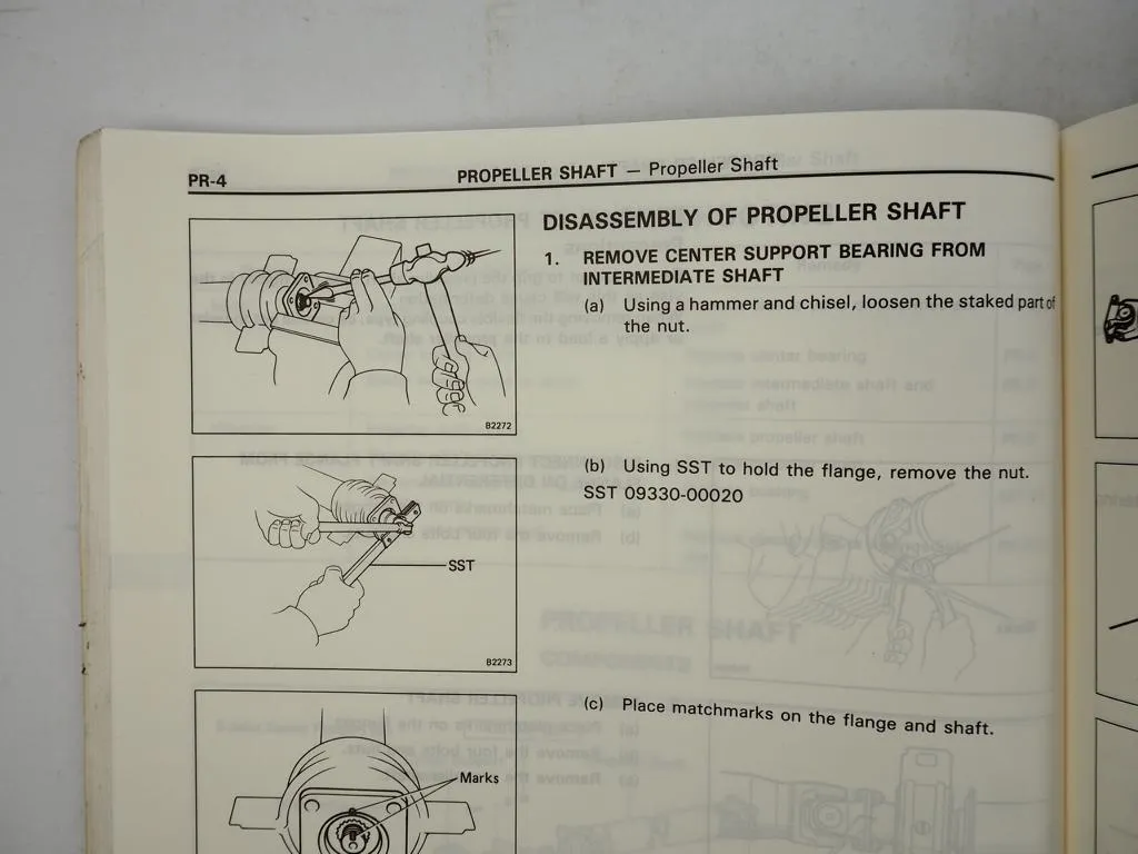 Toyota Cressida MX73 MX72 GX71 LX70 LX71 RX70 1984 Repair manual in 2 Volumes