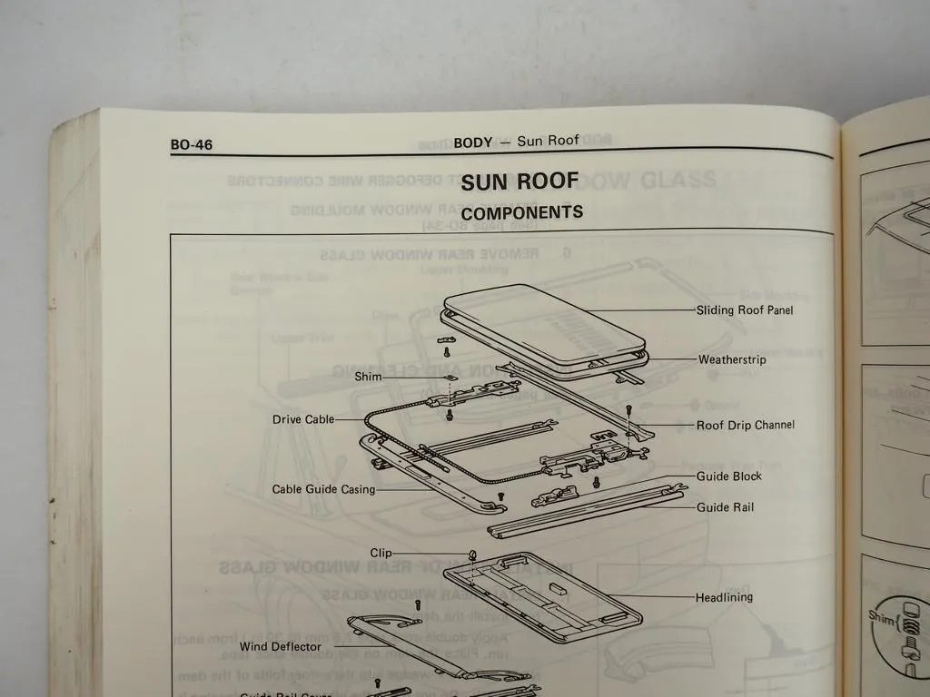 Toyota Cressida MX73 MX72 GX71 LX70 LX71 RX70 1984 Repair manual in 2 Volumes