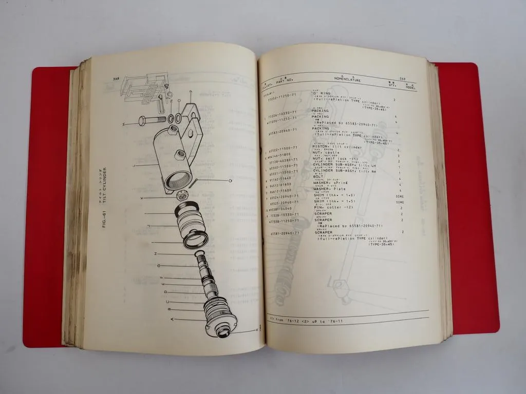 Toyota FBRE 3FBR 3FBRS 10 13 14 15 18 Electric Forklift Parts Catalog 1979