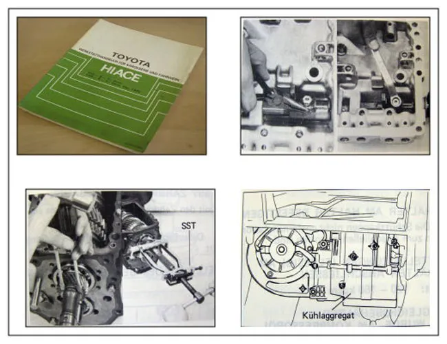 Toyota Hiace Fahrwerk + Karosserie Werkstatthandbuch ab 1983 H50 H60 H70