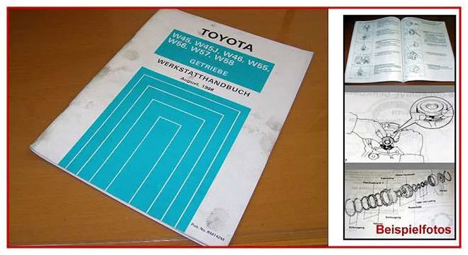 Toyota Hilux Supra W45 W45J W46 55 56 57 W58 Getriebe Werkstatthandbuch