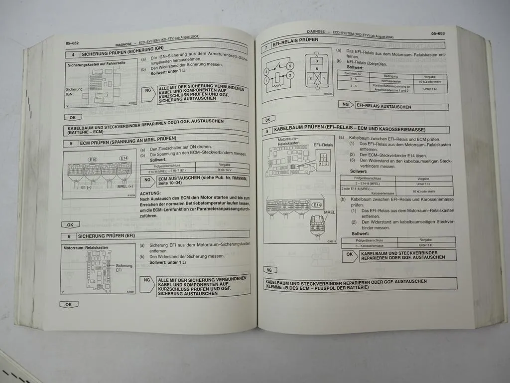 Toyota Land Cruiser J12 Prado GRJ TRJ Werkstatthandbuch Reparaturanleitung 2004
