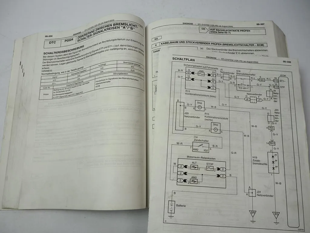 Toyota Land Cruiser J12 Prado GRJ TRJ Werkstatthandbuch Reparaturanleitung 2004
