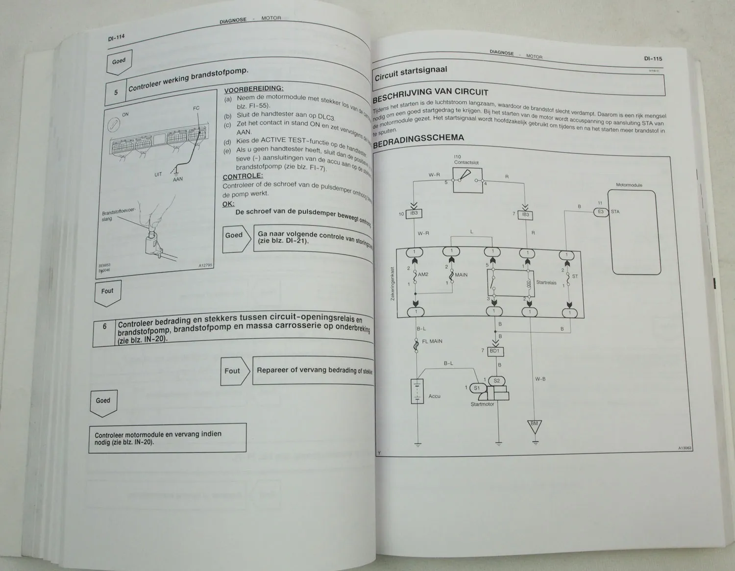 Toyota MR2 ZZW30 1.8 16V Motor 1ZZ-FE Reparatiehandboek 1999