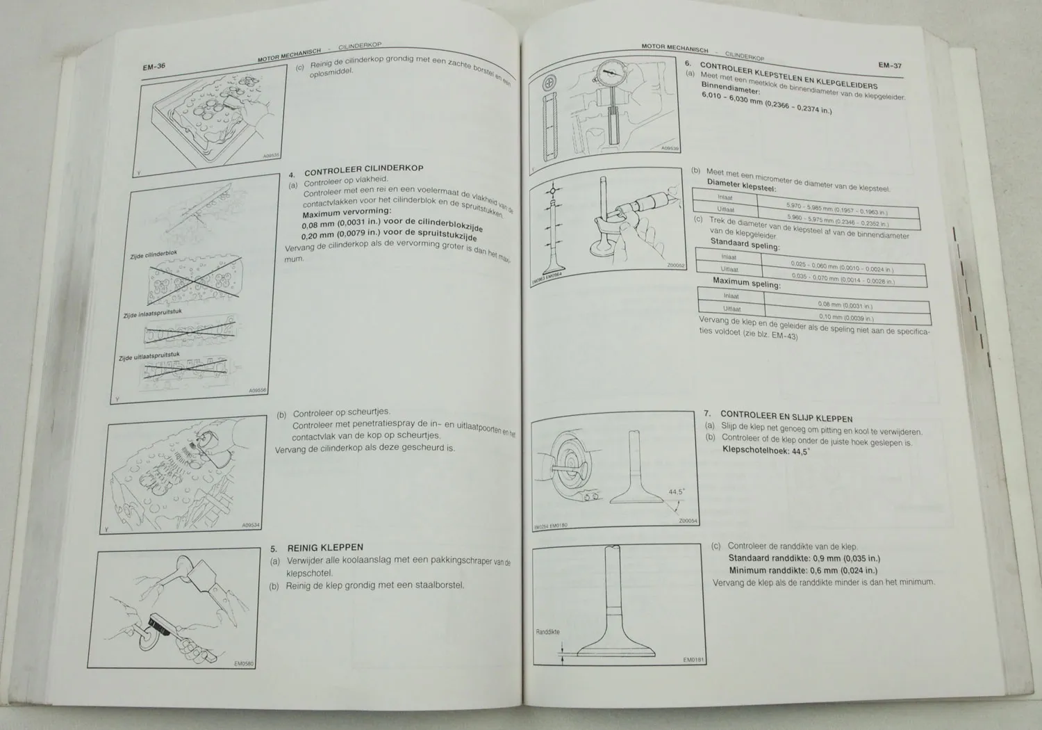Toyota RAV4 CLA20 CLA21 Motor 1CD-FTV Reparatiehandboek Supplement 2001