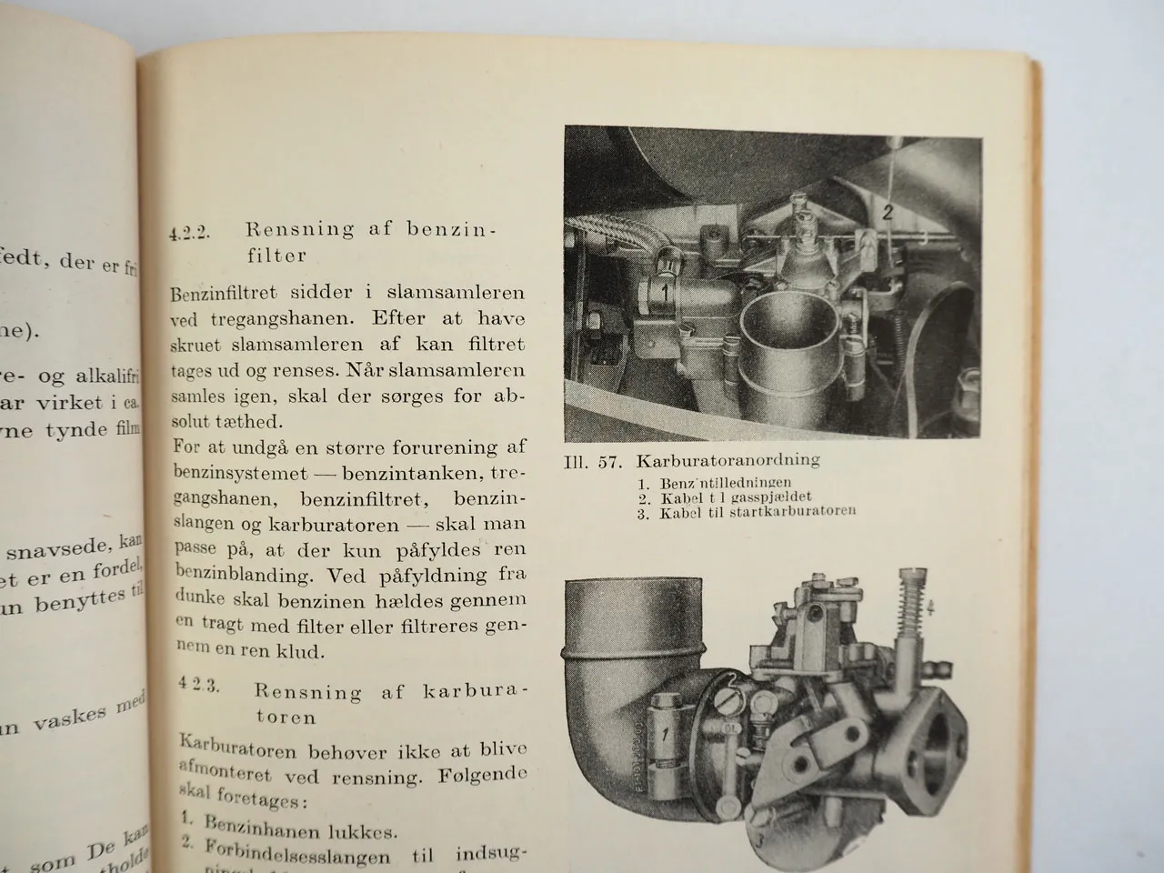 Trabant 601 Betriebsanleitung Instruktionsbog 1964 in dänisch