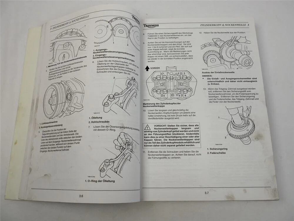 Triumph Bonneville T100 America Speedmaster Werkstatthandbuch 2002