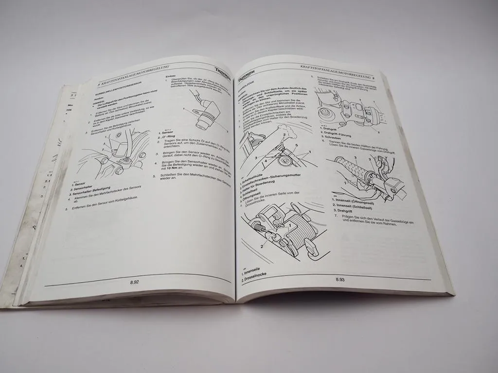 Triumph Daytona 600 650 Werkstatthandbuch Reparaturanleitung Inspektion 2003