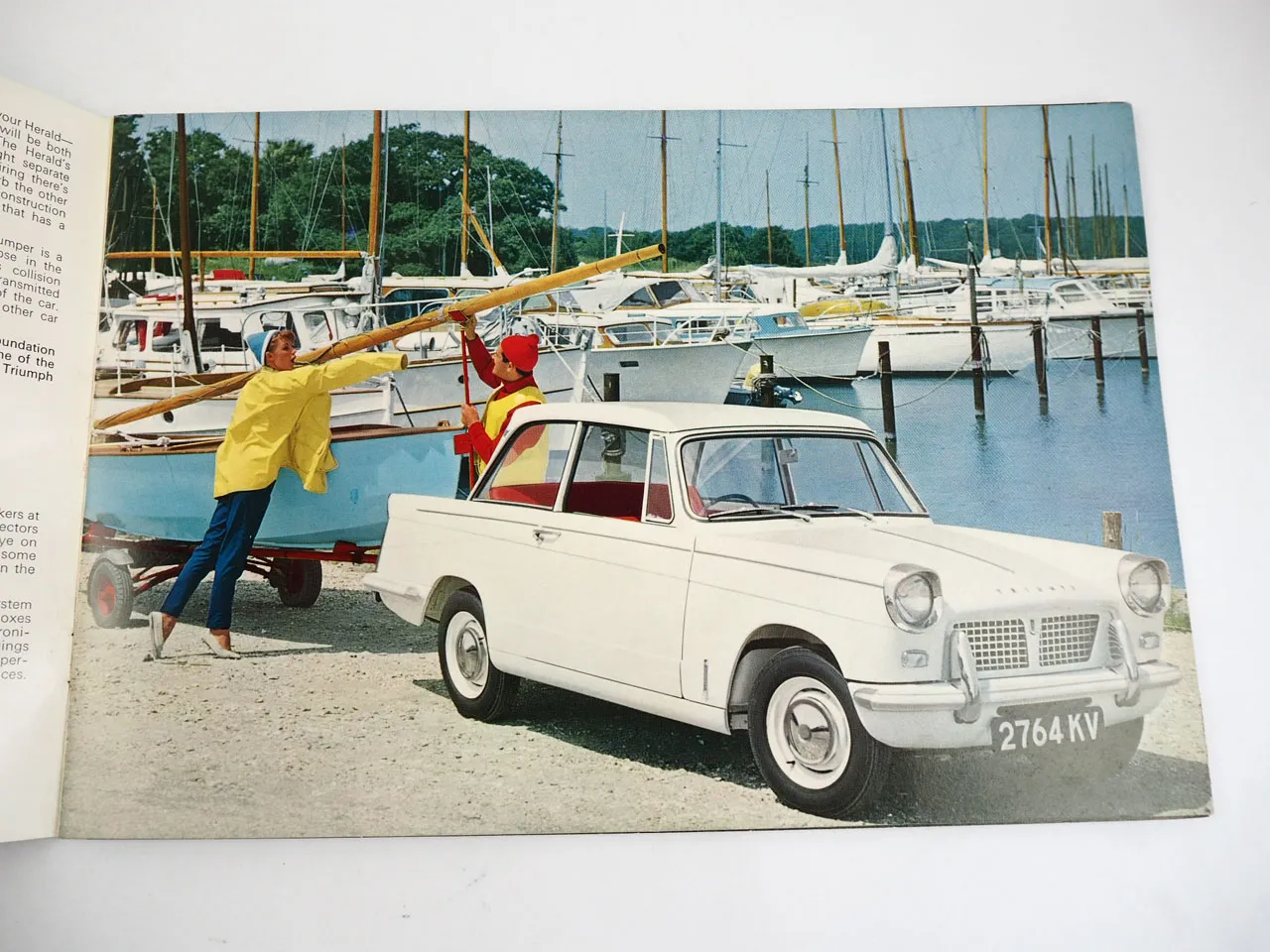 Triumph Herald 1200 Series Prospekt Brochure 1964 in Englisch