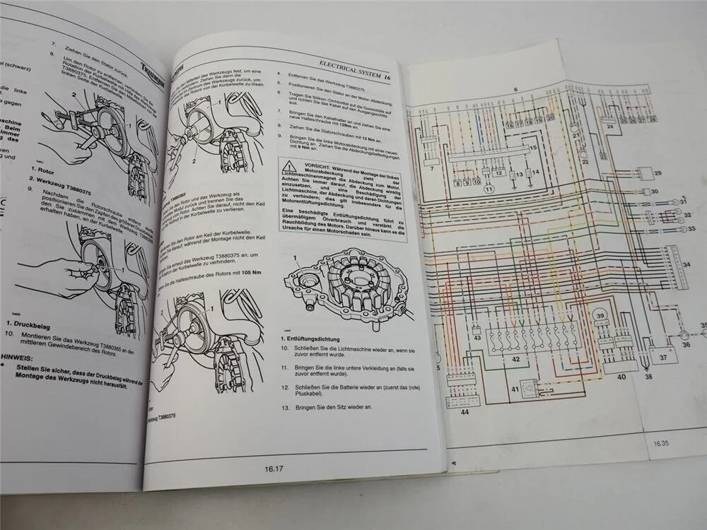 Triumph Sprint ST + RS Werkstatthandbuch Reparaturanleitung ab 2002