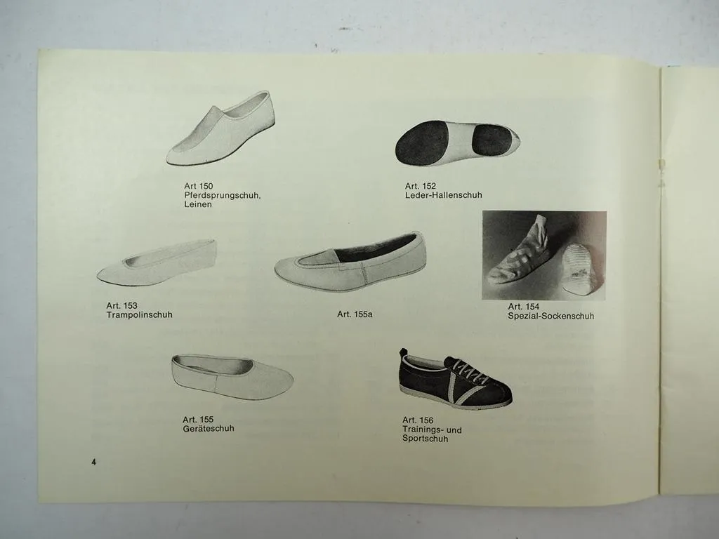 Turniform Schaefer Wiesbaden Katalog Sport Turnen 1970er Jahre