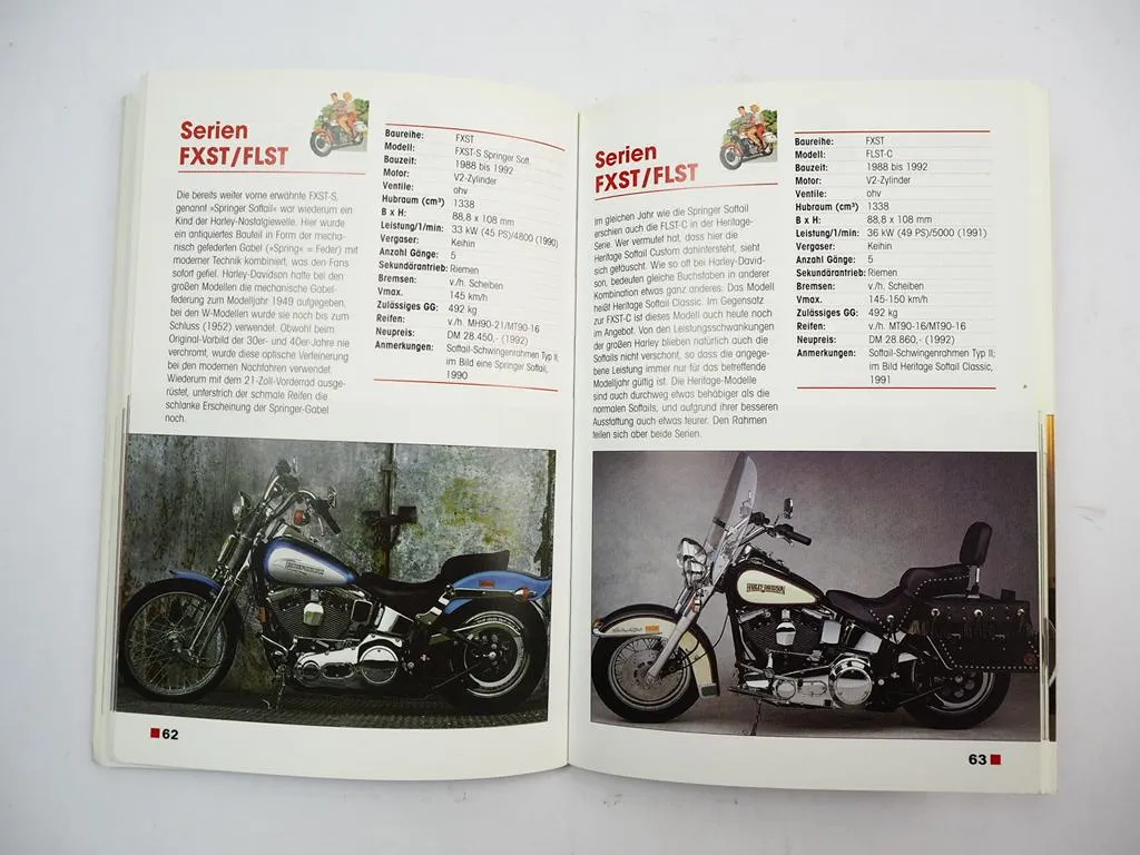 Typenkompass Harley Davidson Buell Motorräder seit 1945 Motorbuch Verlag 2000