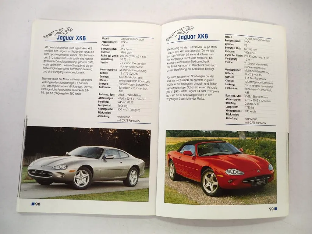 Typenkompass Jaguar Personenwagen seit 1931 Schrader Motorbuch Verlag 2001