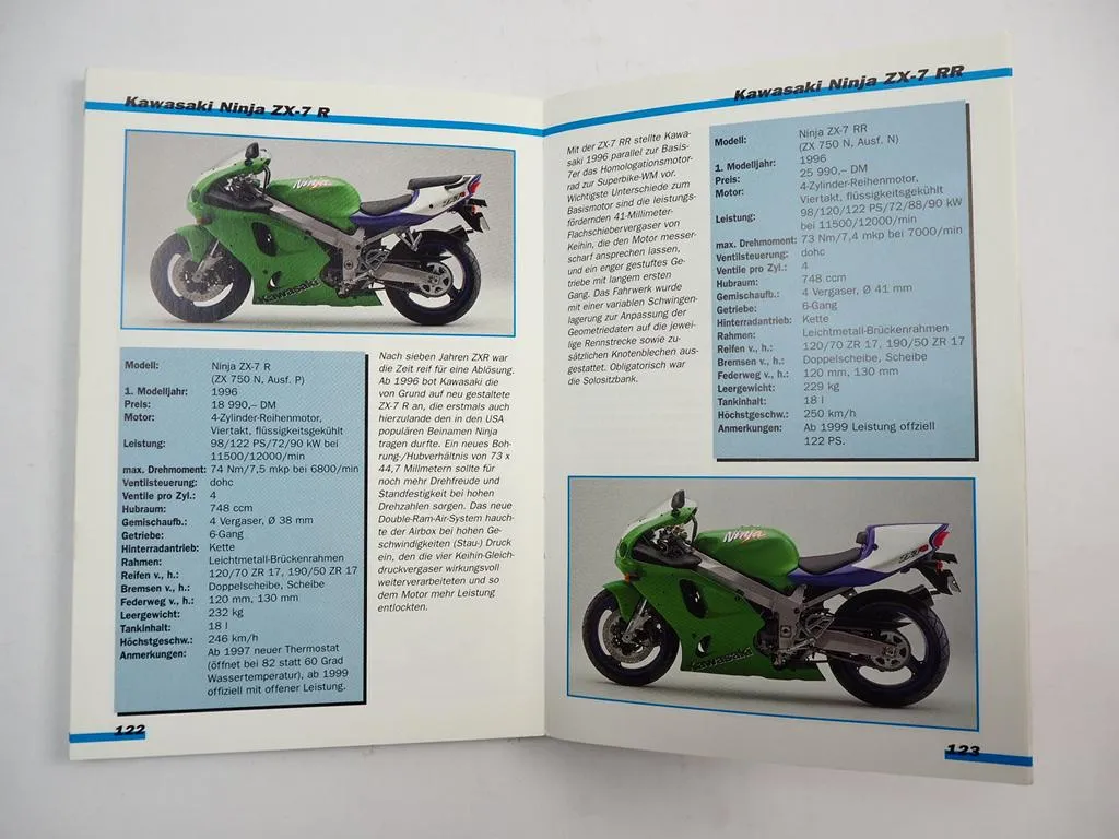 Typenkompass Kawasaki Motorräder seit 1965 A. Seiler Motorbuch Verlag 1999