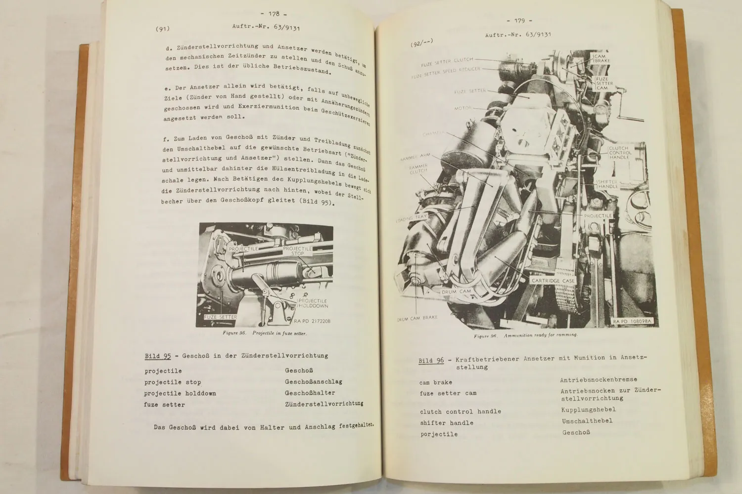 Übersetzung US-Vorschrift TM9-3305-1 Artilleriegerät Waffen 11/1956