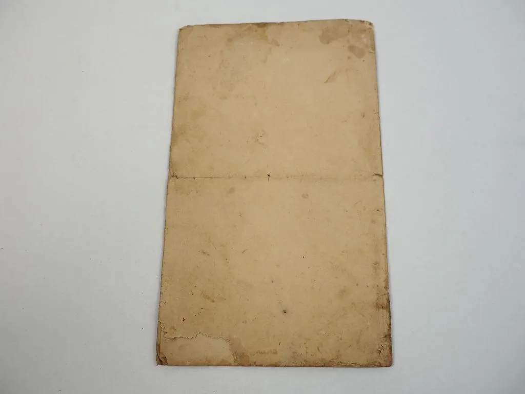 Uhrmacher Zubebör Preisliste von Bernhard Mohrstedt Leipzig Brühl ca. 1850