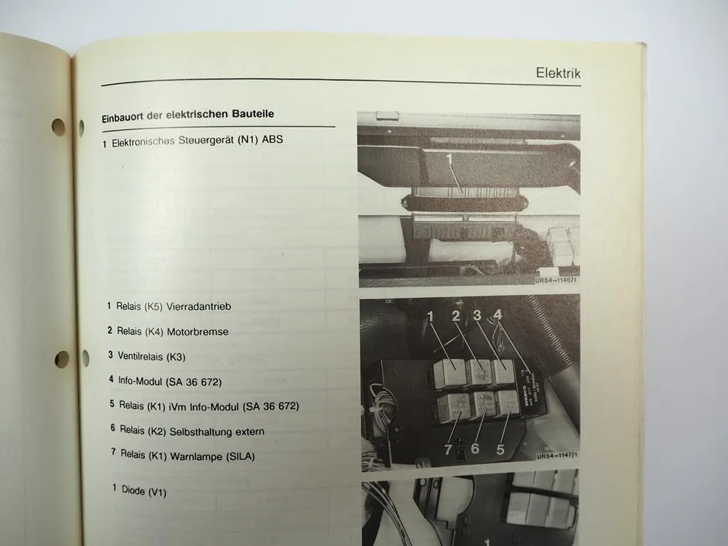 Unimog 437 U 1700 1750 1350L 2100 2150 Bremsanlage ABS Werkstatthandbuch 1991
