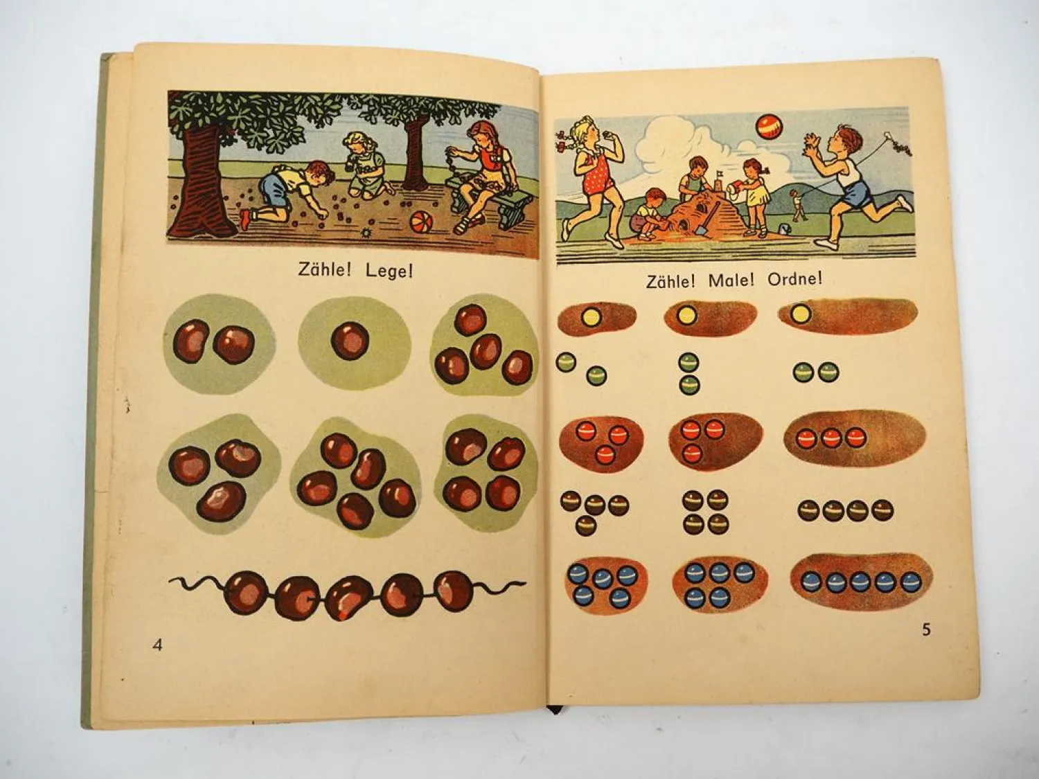Unser Rechenbuch Heft 1 für 1. Schuljahr 1949 Klett Verlag Stuttgart