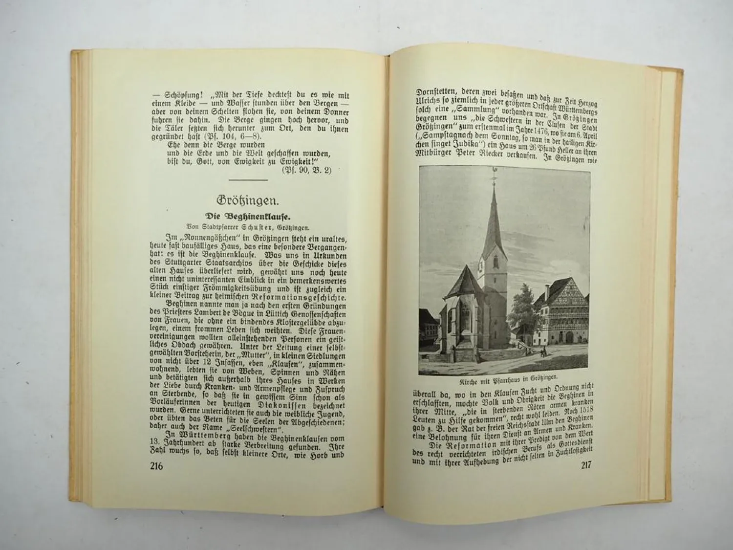 Unsere Heimat - Die Kirche Evangelischer Kirchenbezirk Nürtingen 1931