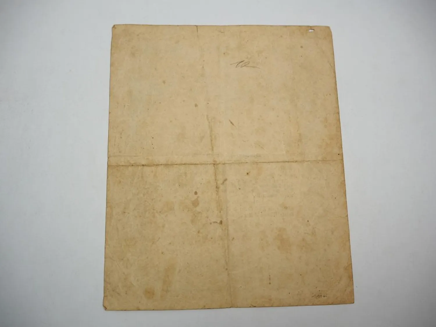 Urkunde Konfirmation Groß Apenburg Salzwedel 1852