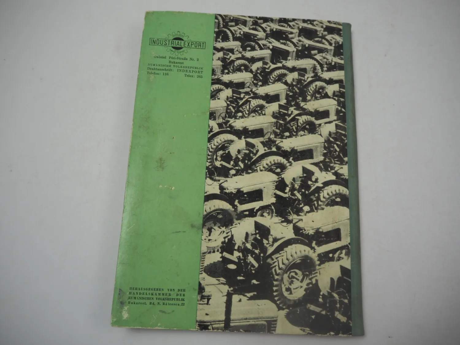 UTOS 45 E Schlepper Betriebsanleitung Wartung Einstellung Pflege 1961 Bukarest Rumänien