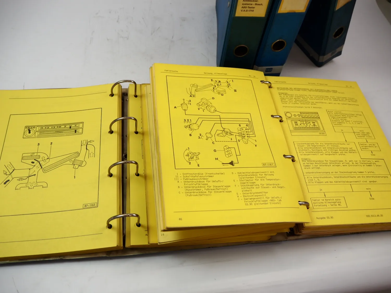 VAG Fehlersuche Motor Heizung Klimaanlage Karosserie Reifen Audi VW Golf T3 T4