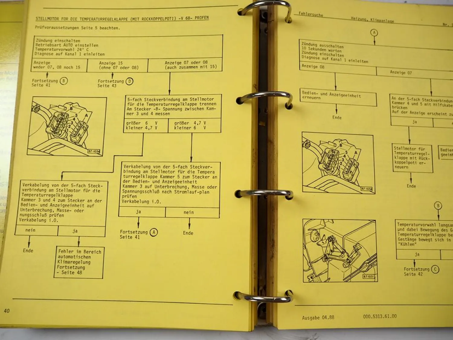 VAG Fehlersuche Motor Heizung Klimaanlage Karosserie Reifen Audi VW Golf T3 T4