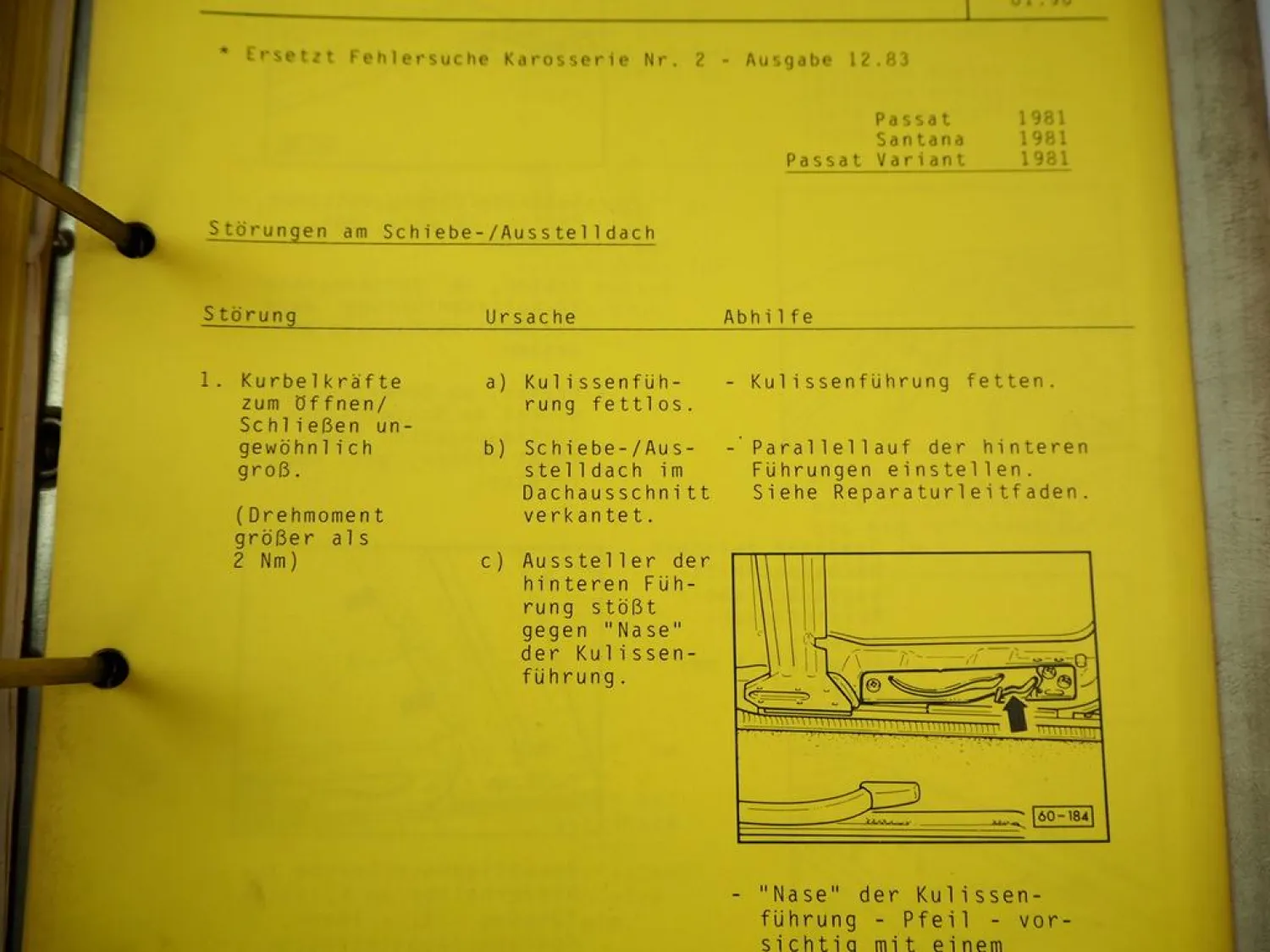 VAG Fehlersuche Motor Klimaanlage Karosserie Reifen Audi 80 100 200 VW Bus Golf