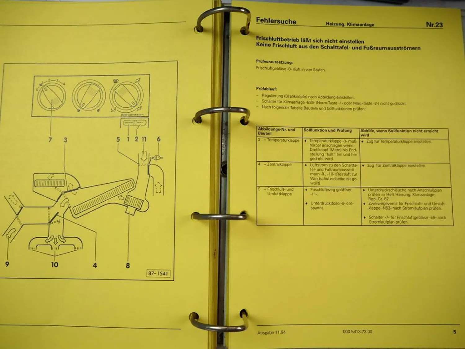 VAG Fehlersuche Motor Klimaanlage Karosserie Reifen Audi 80 100 200 VW Bus Golf