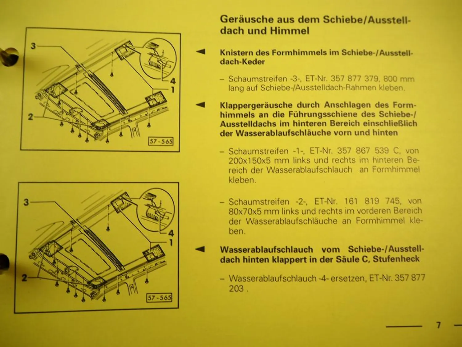 VAG Fehlersuche Motor Klimaanlage Karosserie Reifen Audi 80 100 200 VW Bus Golf