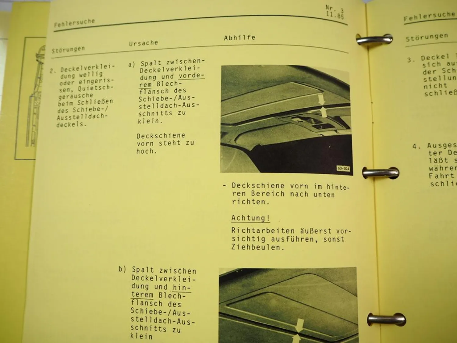 VAG Fehlersuche Motor Klimaanlage Karosserie Reifen Audi 80 100 200 VW Bus Golf