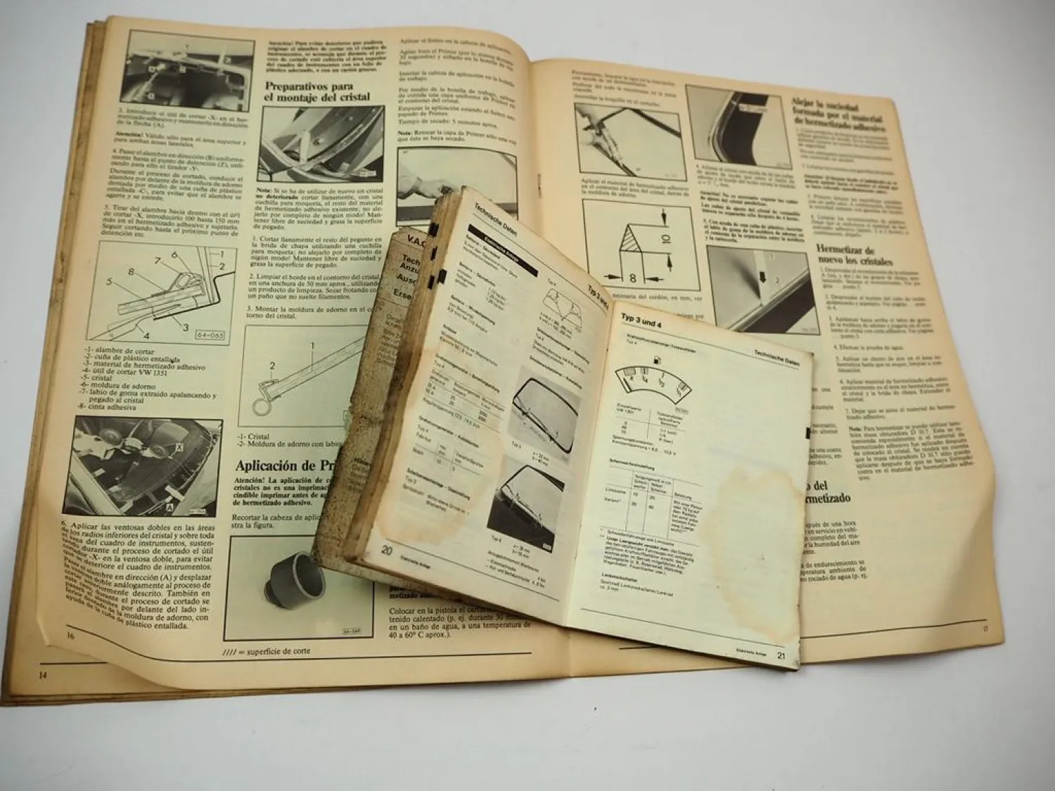 VAG VW Käfer T2 Audi 100 200 K70 Technische Daten Anzugsdrehmomente & Scheiben Montage