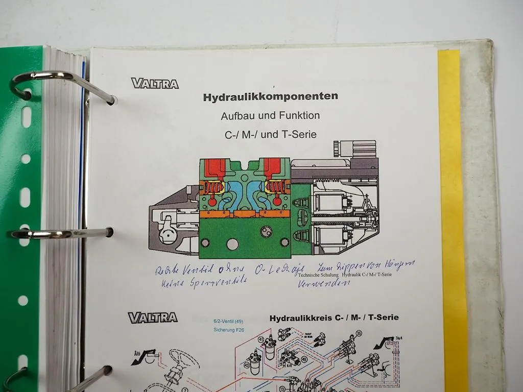 Valtra Baureihe A N T 6000 Traktor Service Training Basiskurs VBT 2006