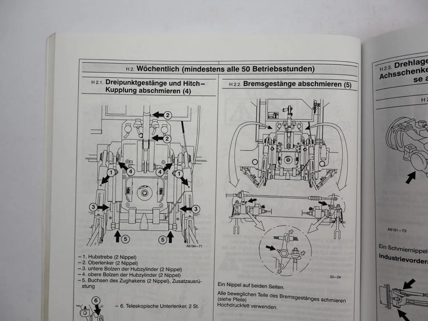 Valtra HiTech 6250 - 8950 Traktor Betriebsanleitung Wartung Schaltplan 2001