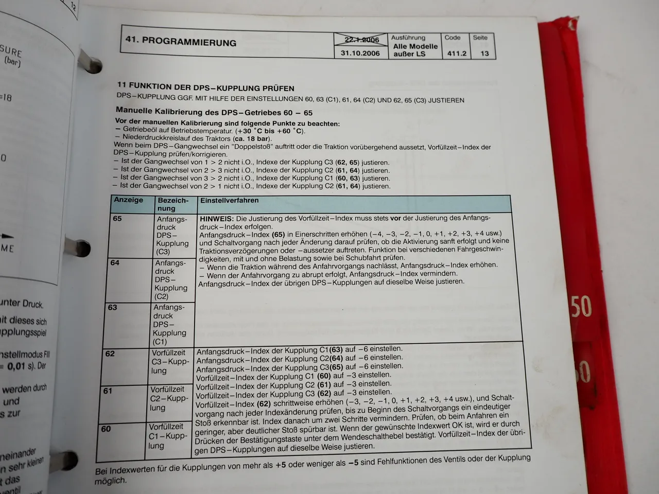 Valtra Valmet 6400 6250H - 6850H C90 - C150 ... Diagnose Programmierhandbuch