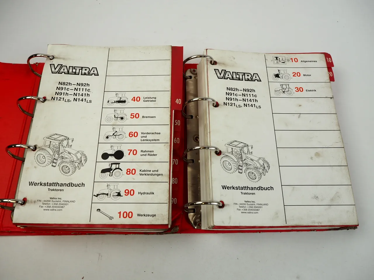 Valtra Valmet N82h-92h 91c-111c 91h-141h 121LS-141LS Werkstatthandbuch