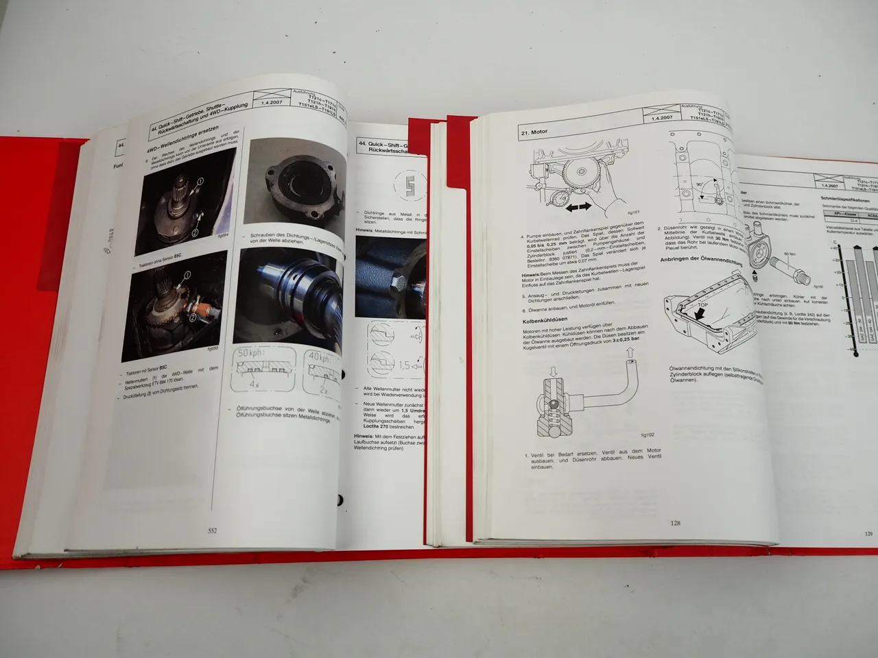 Valtra Valmet T121c - 171c 121h - 191h 151 - 191LS Werkstatthandbuch 2007