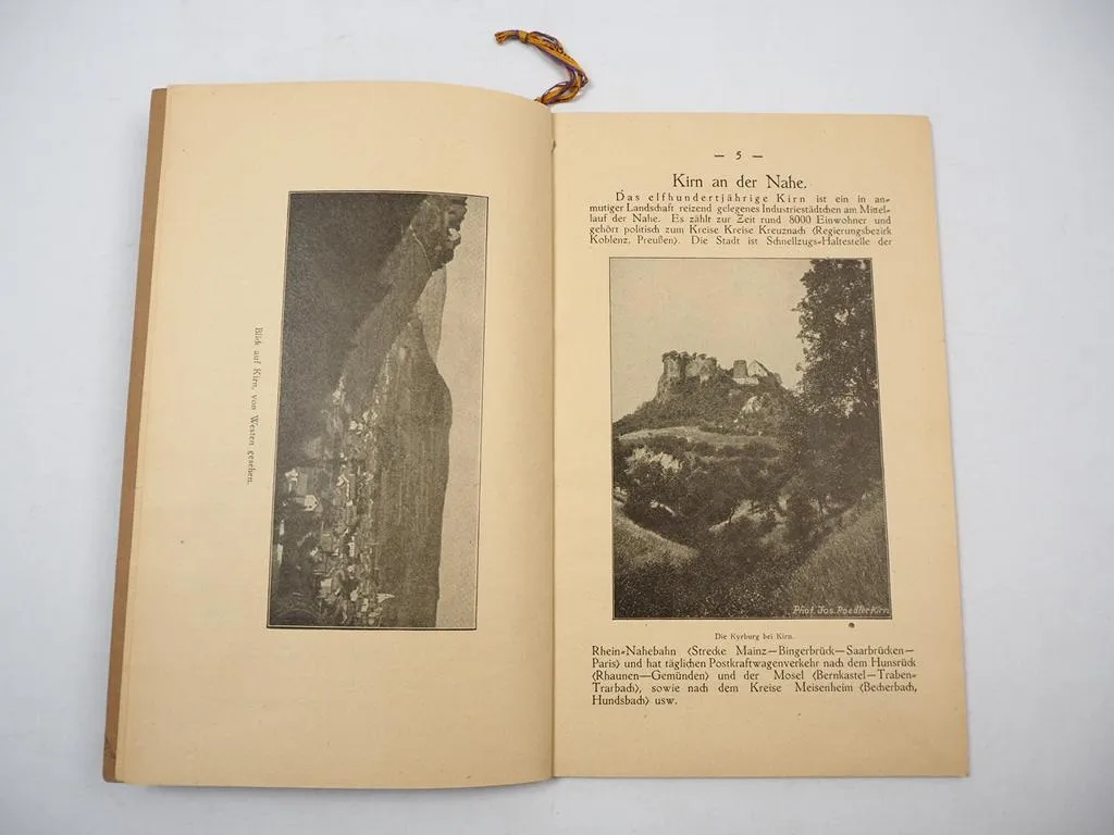 Verzeichnis der Stadt Kirn Nahe Rheinland Pfalz Behörden Geschäfte Vereine 1930