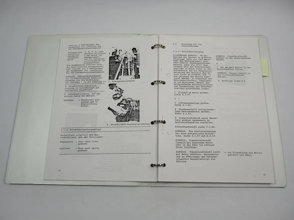 Vibromax Vibrationsplatte AV 1300 D Betriebsanleitung Ersatzteilliste 1998/1999