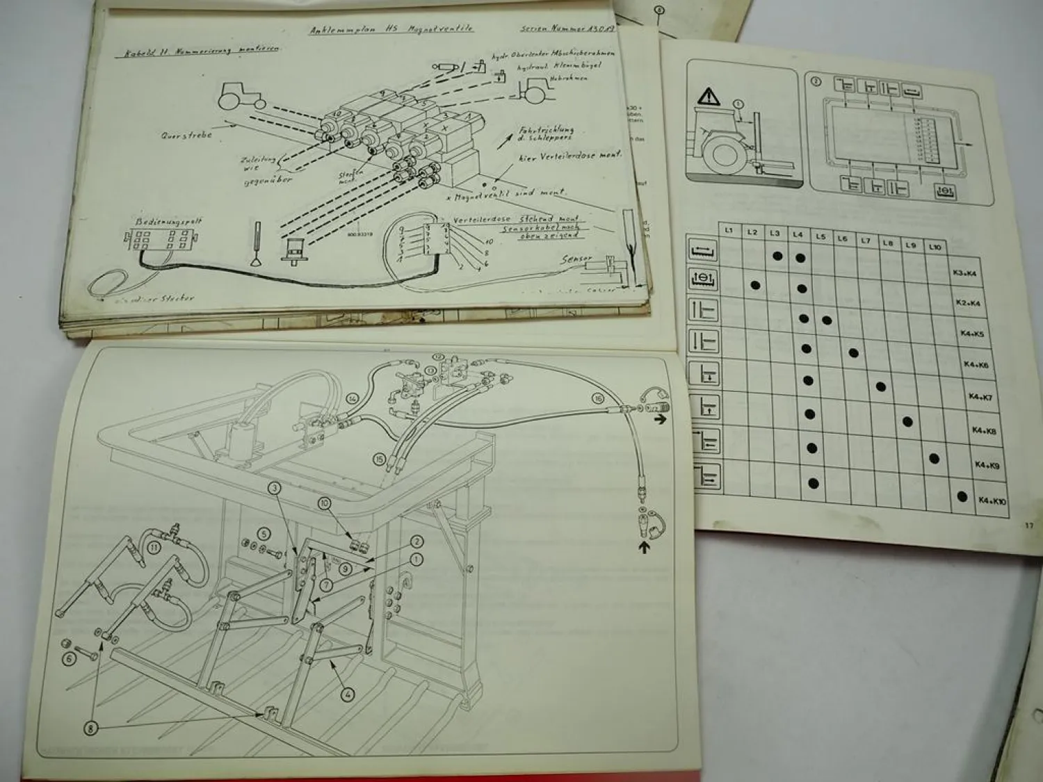 Vicon KS HU KZ 80 110 140 165 Siloblockschneider Siloblocksäge Betriebsanleitung