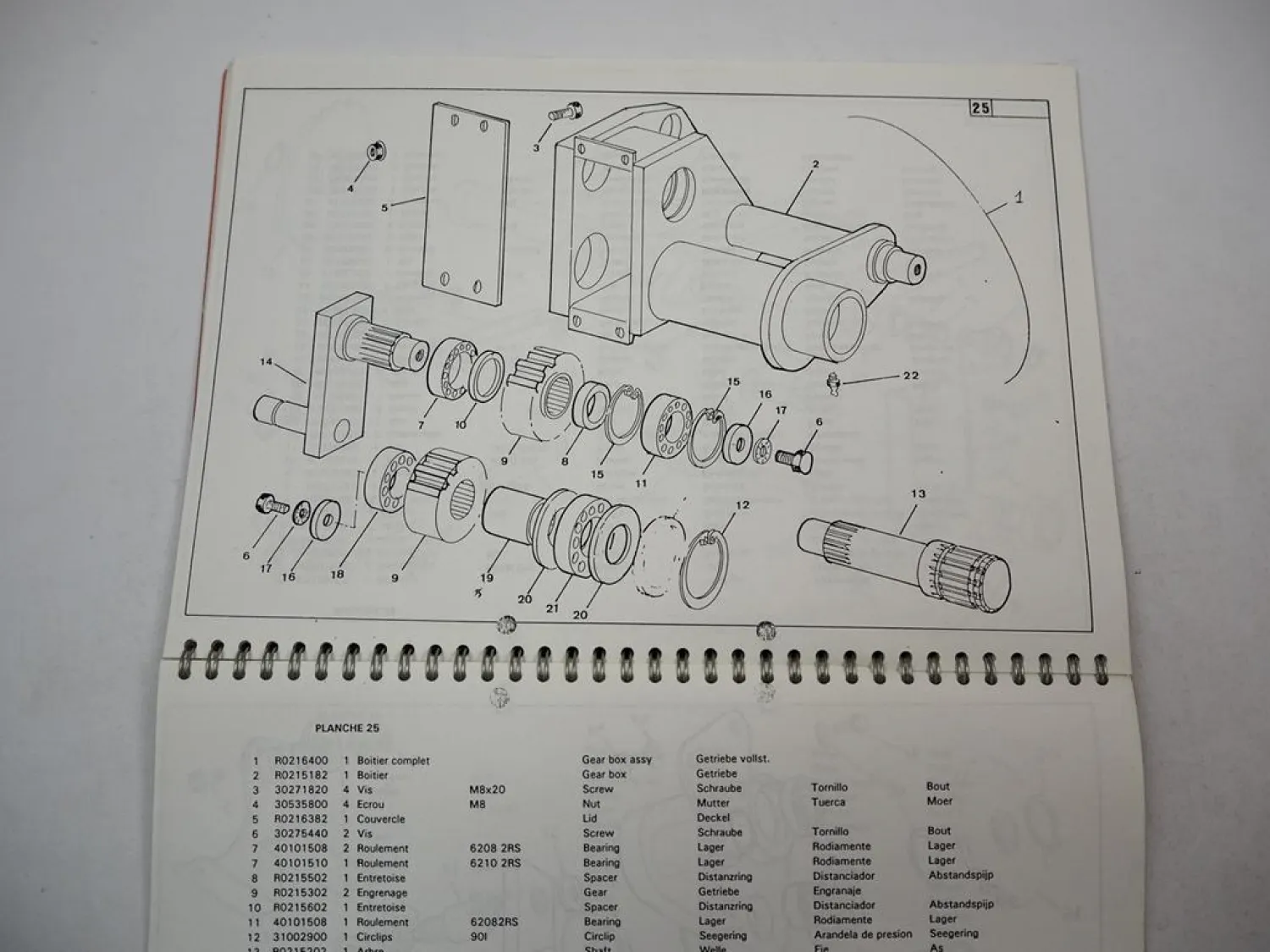 Vicon Vario 12080 Industry Kette Grossballenpresse Ersatzteilliste