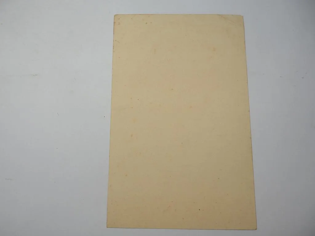 Villa Heilquell Bad Wildungen Hufelandstrasse 15 Speisefolge um 1900 Speisekarte