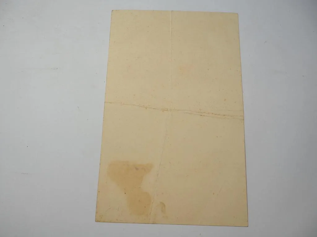 Villa Heilquell Bad Wildungen Hufelandstrasse 15 Speisefolge um 1900 Speisekarte