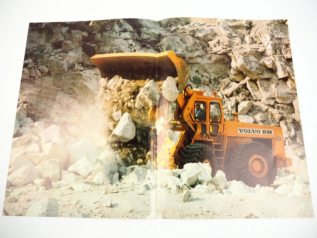 Volvo BM 621 641 841 846 1240 1641 Radlader Prospekt 1977