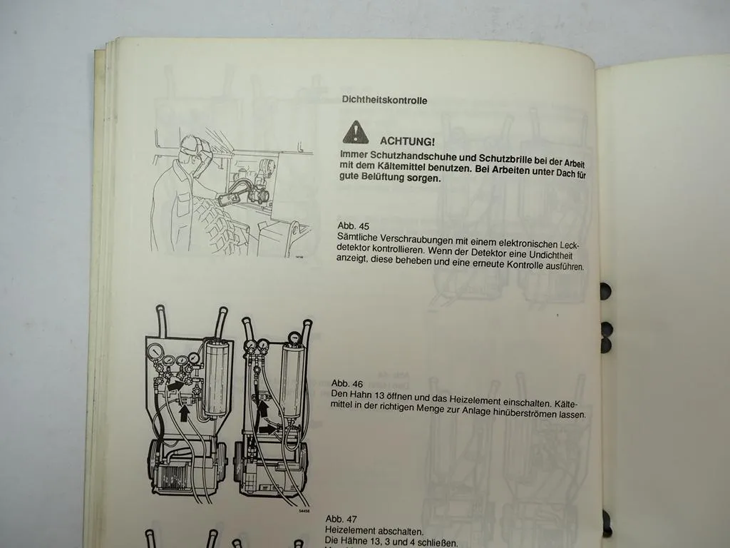Volvo BM Klimaanlage L30 - L160 6300 A20 A25 A35 Werkstatthandbuch Schaltplan