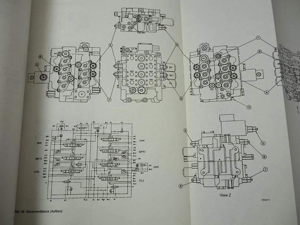 Volvo EC210 EC240 Hydraulik Bagger Werkstatthandbuch Reparaturanleitung 2000